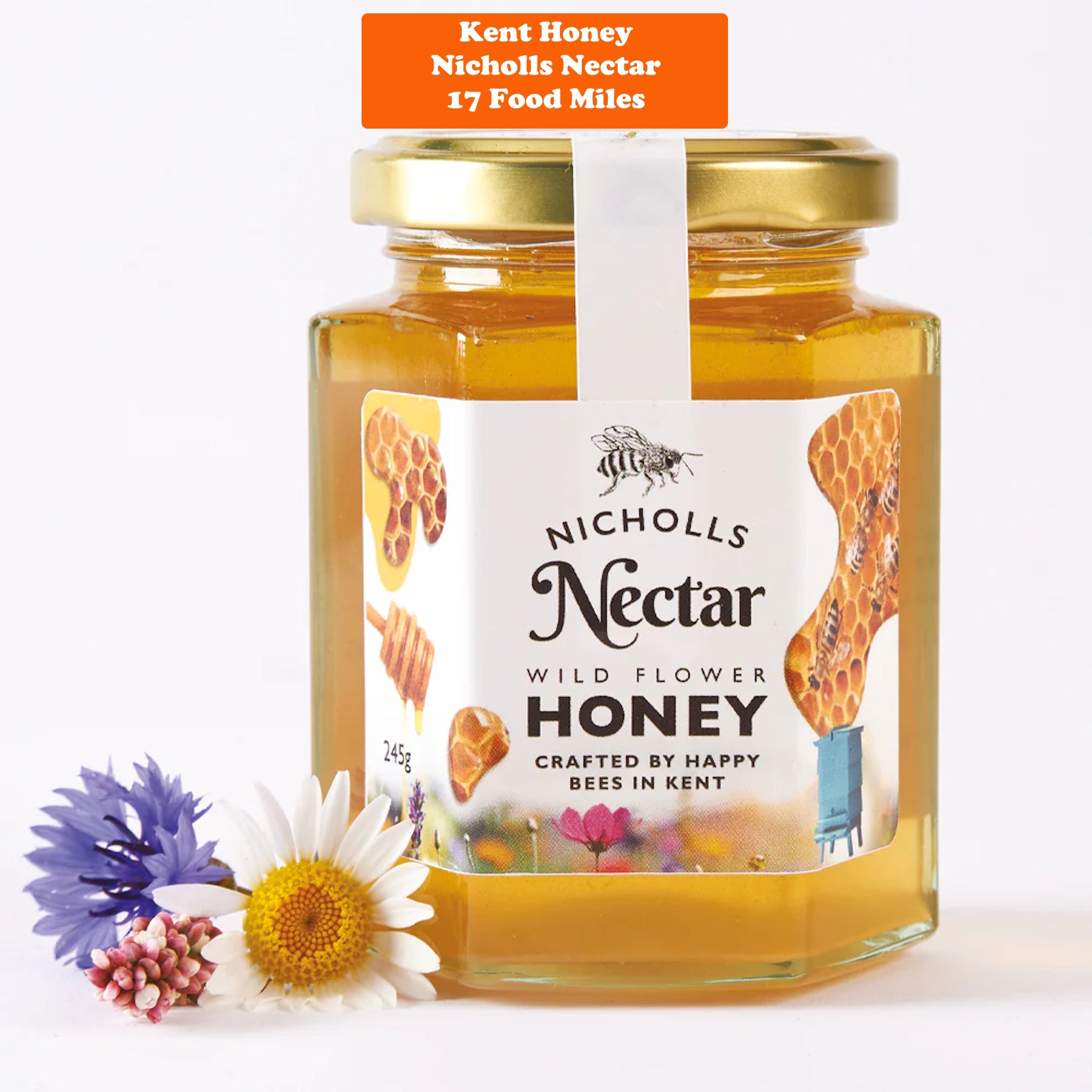 Kent Honey - 245g Clear