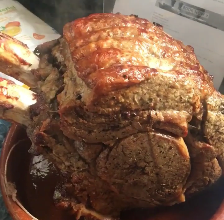 Free Range Rib of Beef (on Bone) per KG