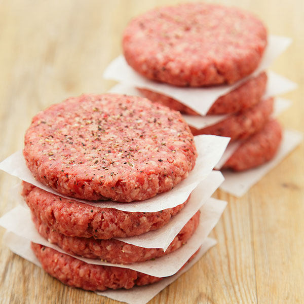 Beef Burgers x 4