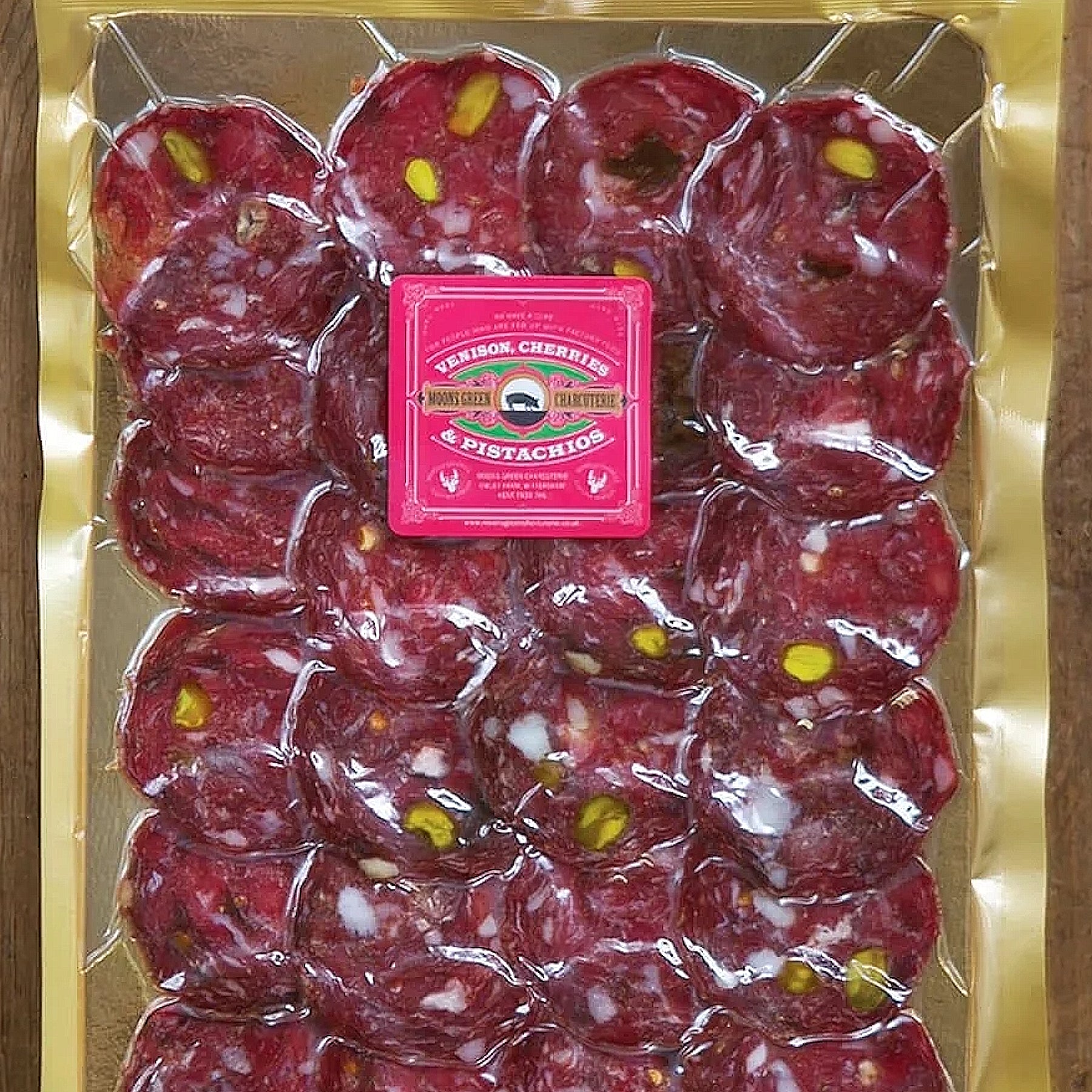Saucisson - Venison With Cherry & Pistachio 100g