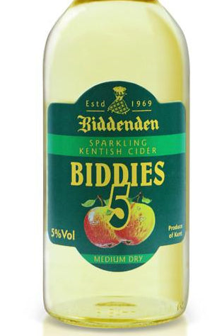 Biddies 5 Cider 50%OFF BB NOV 22