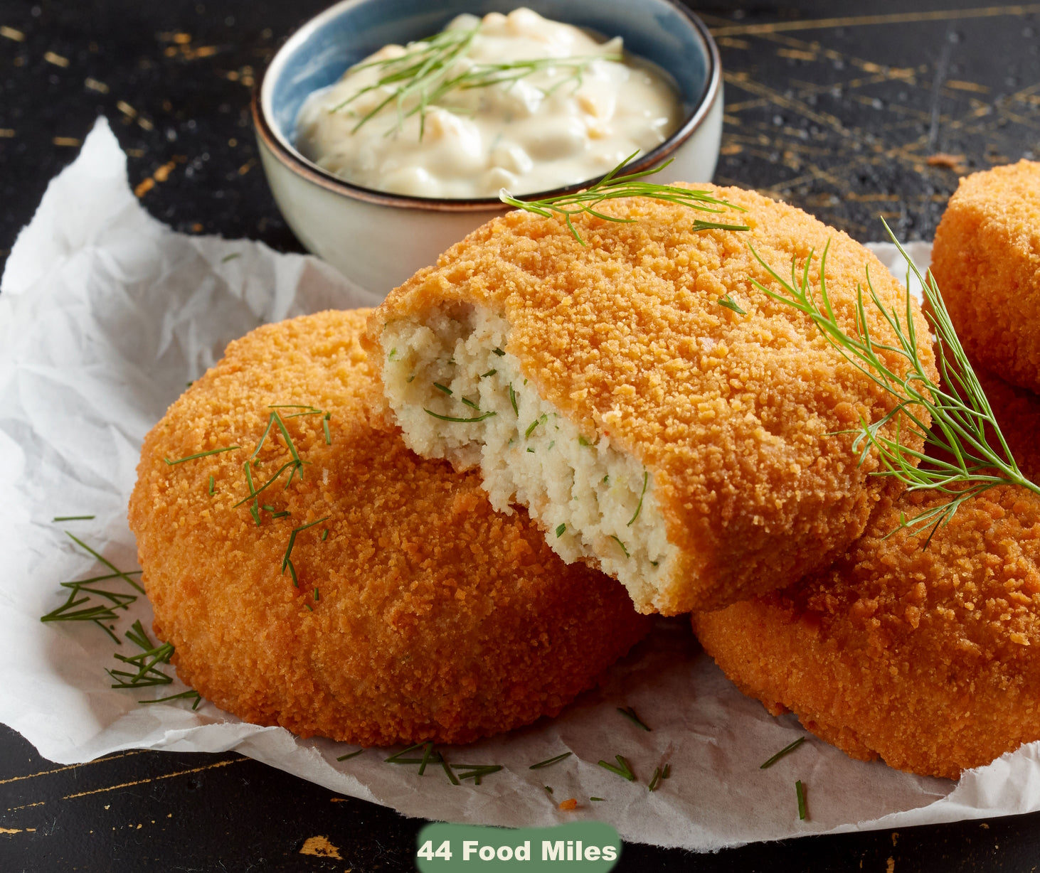 Local Smoked Haddock & Mozzarella Fish Cakes x2
